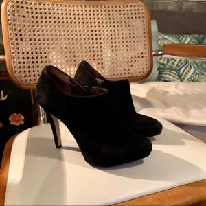 Sam Edelman Suede Leather Heeled Ankle Booties sz7
